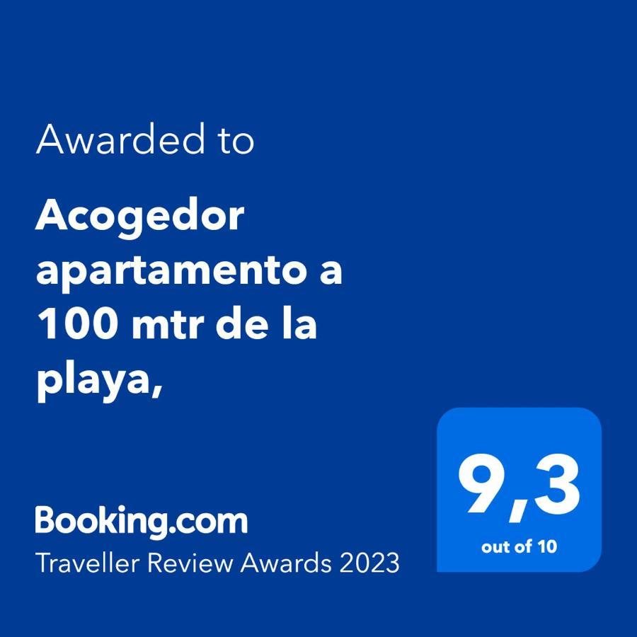 Acogedor Apartamento A 100 Mtr De La Playa, 1 Dormitorio Y Salon Con Sofa Cama Oropesa del Mar Bagian luar foto
